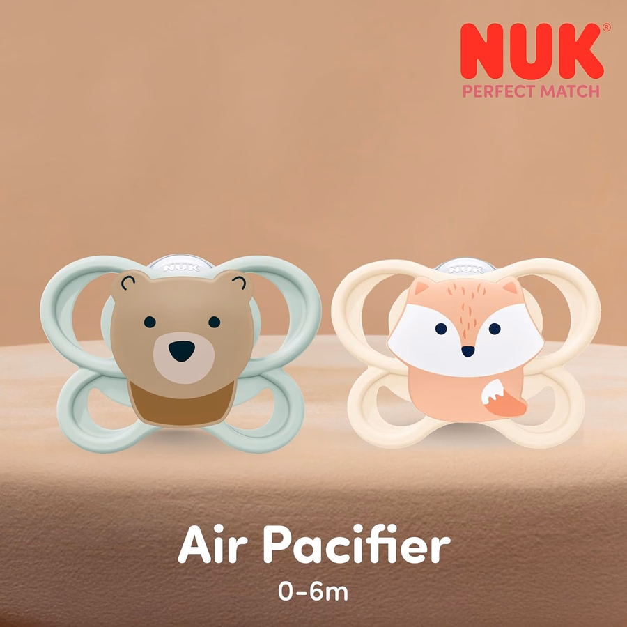 Ciucci NUK Perfect Match Air, fino a 6 mesi, confezione da 4: per neonati