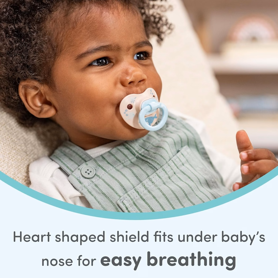 NUK First Choice Ciuccio ortodontico classico per neonati, 0-6 mesi, neutro, indispensabile per il bambino, confezione da 5: Salute e cura della persona