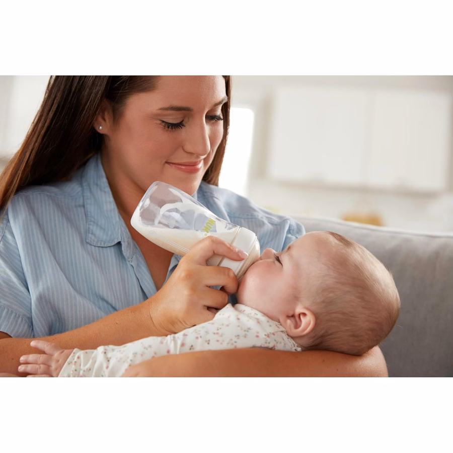 Biberon NUK Simply Natural con SafeTemp: Biberon per neonati