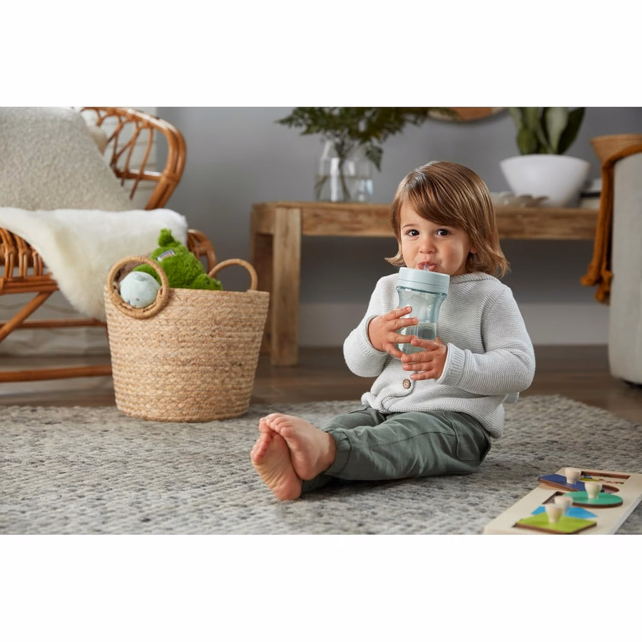 NUK for Nature™ Everlast Bicchiere con cannuccia appesantita: Sport e attività all'aperto