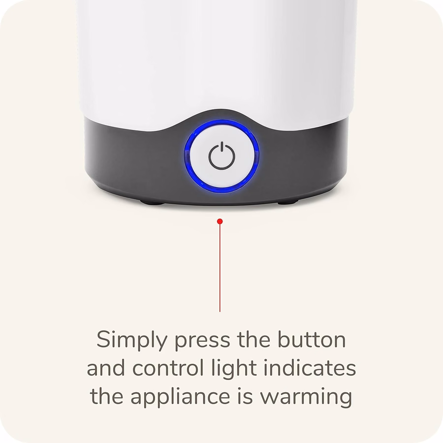 Scaldabiberon NUK Thermo Express - Riscaldamento a vapore rapido e delicato, un accessorio portatile ed efficiente per neonati: Salute e cura della persona