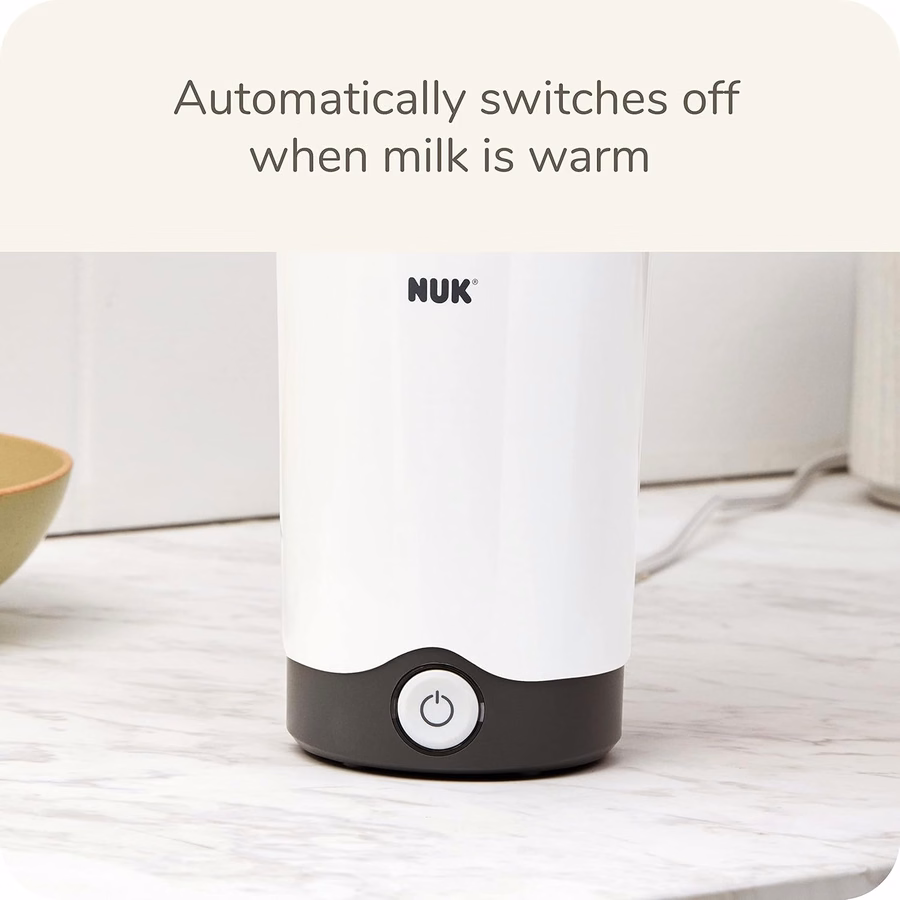 Scaldabiberon NUK Thermo Express - Riscaldamento a vapore rapido e delicato, un accessorio portatile ed efficiente per neonati: Salute e cura della persona