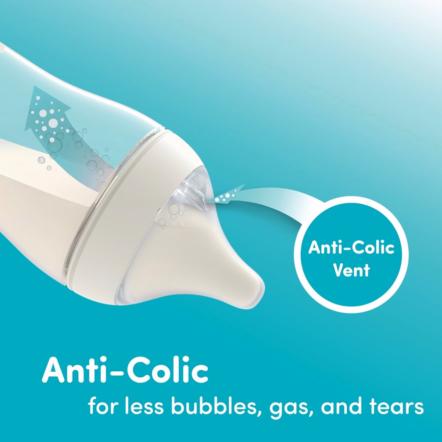 NUK Perfect Match, tettarella in morbido silicone a flusso lento con valvola anticolica, confezione da 2, senza BPA: Abbigliamento, scarpe e gioielli